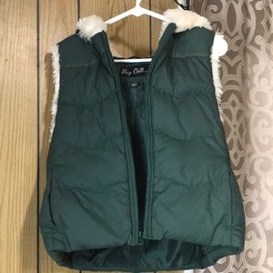 Green Vest w/ Hood